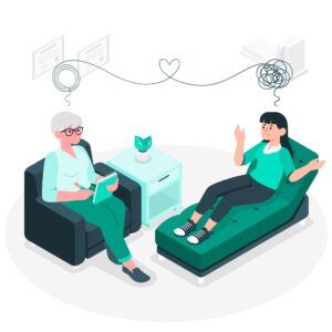 3918491 Psychoterapia, kobiety które rozmawiają.